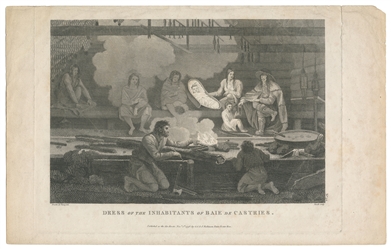  [ENGRAVING]. LA PÉROUSE, Jean François (1741-1788). Dress o...