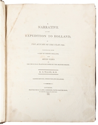  [HOLLAND]. WALSH, E. A Narrative of the Expedition to Holla...