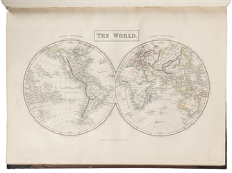  [ATLASES]. HALL, Sydney. Black's General Atlas: A Series of...