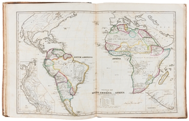  [ATLASES]. WOODBRIDGE, William C. (1794-1845). Modern Atlas...