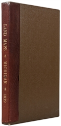  [MAPS]. [MICHIGAN, FLORIDA, LOUISIANA, etc.] 10 Folding Han...