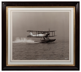  [AVIATION PHOTOGRAPHY]. Group of 4 Large Studio-Printed Pho...