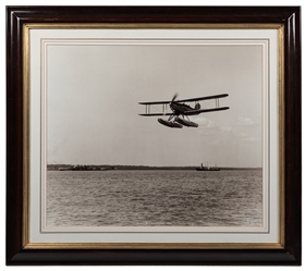  [AVIATION PHOTOGRAPHY]. Group of 4 Large Studio-Printed Pho...