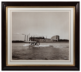  [AVIATION PHOTOGRAPHY]. Group of 4 Large Studio-Printed Pho...