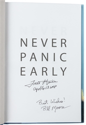  [NASA ASTRONAUTS]. [APOLLO 13]. Pair of Titles Signed by NA...
