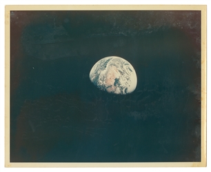  [NASA ASTRONAUTS]. Notebook of 34 Press Photographs of NASA...