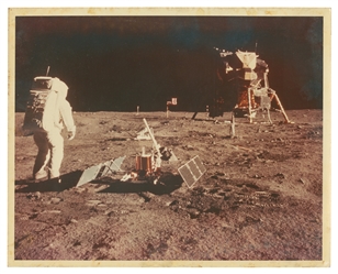  [NASA ASTRONAUTS]. Notebook of 34 Press Photographs of NASA...
