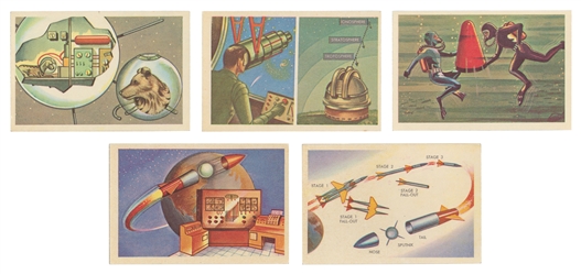  [NASA MEMORABILIA]. Complete Set of 50 Collector's Cards, “...