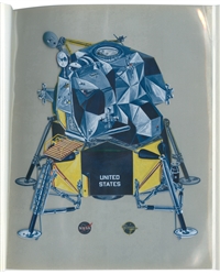  [NASA MEMORABILIA]. “NASA/Grumman Apollo Lunar Module Tran...