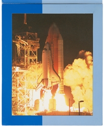  [NASA MEMORABILIA]. [100TH SPACE SHUTTLE FLIGHT]. Flown Fla...