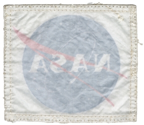  [NASA MEMORABILIA]. Suit-Fitted NASA Emblem. [NASA: ca. 196...