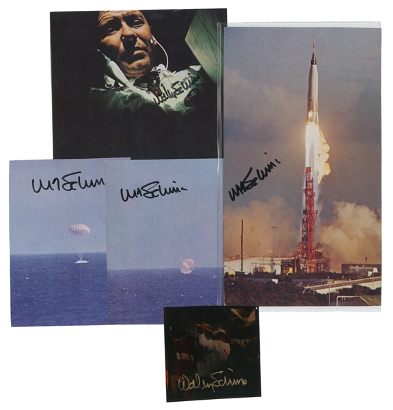  [NASA MEMORABILIA]. [SCHIRRA, Walter “Wally" (1923-2007)]. ...