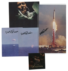 [NASA MEMORABILIA]. [SCHIRRA, Walter “Wally (1923-2007)]. ...