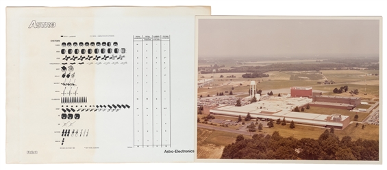  [NASA MEMORABILIA]. TIROS/ESSA/ITOS/NOAA Notebook with Phot...