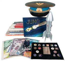  [NASA AND SOVIET MEMORABILIA]. Group of Nearly 40 Assorted ...