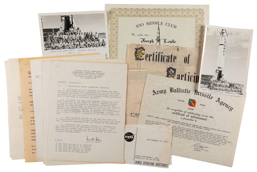  [UNITED STATES NUCLEAR TESTING]. Group of 19 Ephemera Items...