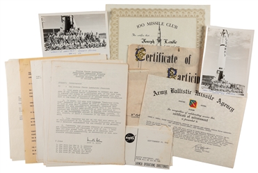  [UNITED STATES NUCLEAR TESTING]. Group of 19 Ephemera Items...