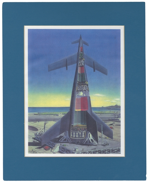  [VON BRAUN, Wernher (1912-1977), association]. Pair of Colo...