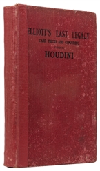  HOUDINI, Harry (Erik Weisz, 1874 – 1926), ed. Elliott's Las...