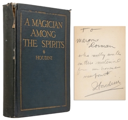  HOUDINI, Harry (Erik Weisz, 1874 – 1926). A Magician Among ...