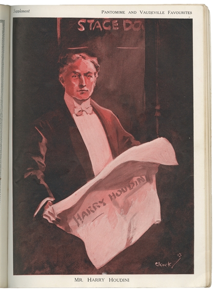  [HOUDINI]. GOLDSTON, Will (1878 – 1948), editor. Vaudeville...