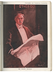  [HOUDINI]. GOLDSTON, Will (1878 – 1948), editor. Vaudeville...