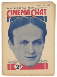  [HOUDINI] Cinema Chat No. 48. [England, April 19, 1920]. Br...