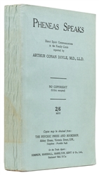  DOYLE, Arthur Conan (1859–1930). Pheneas Speaks: Direct Spi...