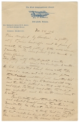  HOUDINI, Harry (Erik Weisz, 1874 – 1926). Firsthand Account...