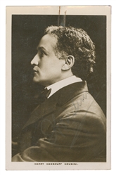  HOUDINI, Harry (Erik Weisz, 1874 – 1926). Real Photo Portra...