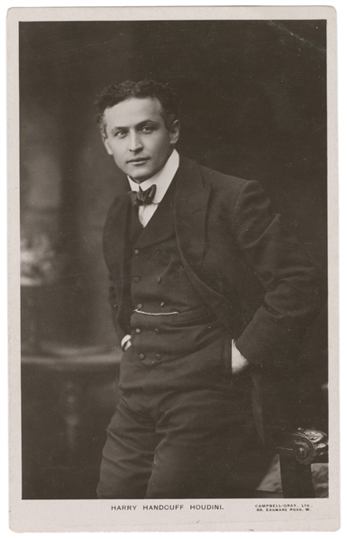  HOUDINI, Harry (Erik Weisz, 1874–1926). “Harry Handcuff Hou...