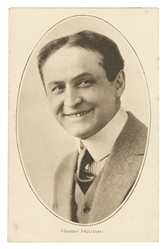  HOUDINI, Harry (Erik Weisz, 1874 – 1926). Real Photo Portra...