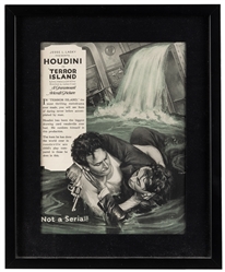  HOUDINI, Harry (Erik Weisz, 1874 – 1926). Terror Island Adv...