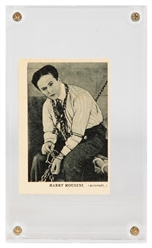  HOUDINI, Harry (Erik Weisz, 1874 – 1926). Houdini Trade Car...