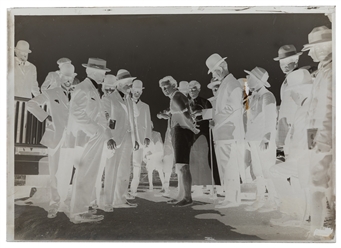  HOUDINI, Harry (Erik Weisz, 1874 – 1926). Glass Negative of...