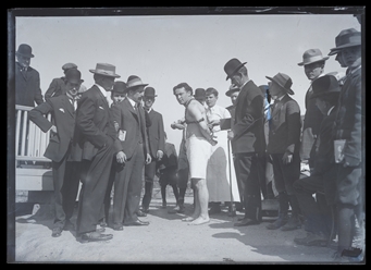  HOUDINI, Harry (Erik Weisz, 1874 – 1926). Glass Negative of...