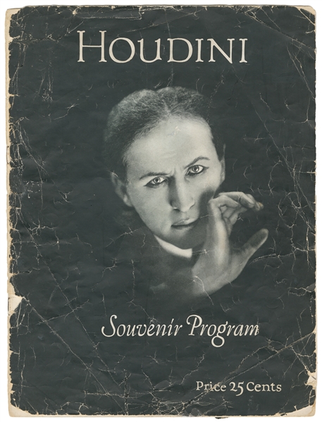  HOUDINI, Harry (Erik Weisz, 1874 – 1926). Houdini Final Tou...