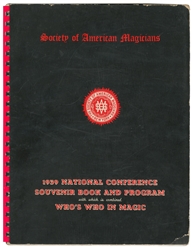  [AUTOGRAPHS - MAGICIANS] Autographed SAM 1939 National Conf...