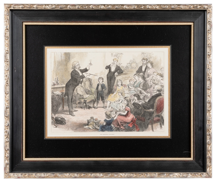  [HOFFMANN] The Christmas Conjuror. [London, 1877]. Engraved...