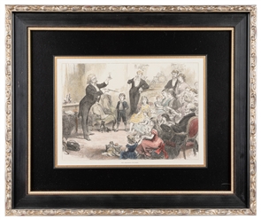  [HOFFMANN] The Christmas Conjuror. [London, 1877]. Engraved...
