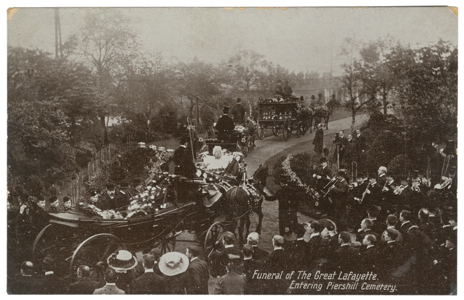  LAFAYETTE (Sigmund Neuberger, 1871 – 1911). RPPC of Lafayet...