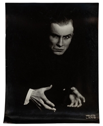  LANG, Melitta. Three Portraits of Magician Alfredo Cantarel...