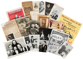  [VENTRILOQUISTS] Large Collection of Ventriloquists' Epheme...