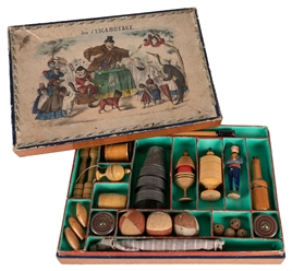  [MAGIC SET] Jeu d'Escamotage. Paris: Camus [?], 1880s. Exqu...