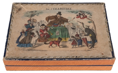  [MAGIC SET] Jeu d'Escamotage. Paris: Camus [?], 1880s. Exqu...