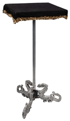  King Dragon Table. Circa 1980s. Side stand with wooden top ...