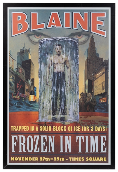  BLAINE, David (b. 1973). Blaine. Frozen in Time. Circa 2000...