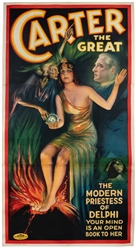  CARTER, Charles. Carter the Great. The Modern Priestess of ...