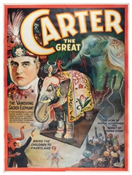  CARTER, Charles (1874 – 1936). Carter the Great. The Vanish...