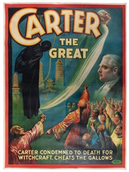  CARTER, Charles (1874–1936). Carter the Great / Condemned t...